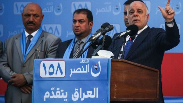 Iraqi Prime Minister Haider al-Abadi (R) (AFP/File Photo)	