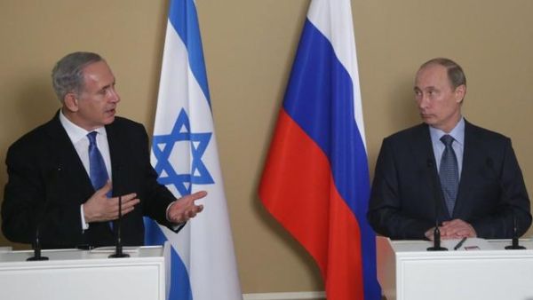 Putin will receive his Israeli counterpart on Tuesday to discuss the current issues in the Middle East. (AFP PHOTO/ POOL/ MAXIM SHIPENKOV)