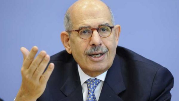 السياسي المصري البارز محمد البرادعي