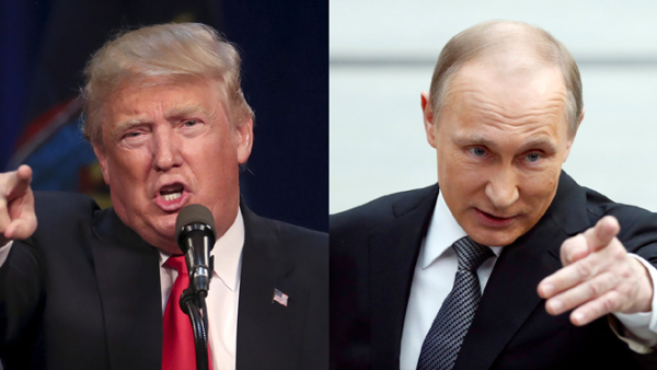 الرئيس الروسي فلاديمير بوتين يهنىء الرئيس المنتخب للولايات المتحدة الأمريكية دونالد ترامب 