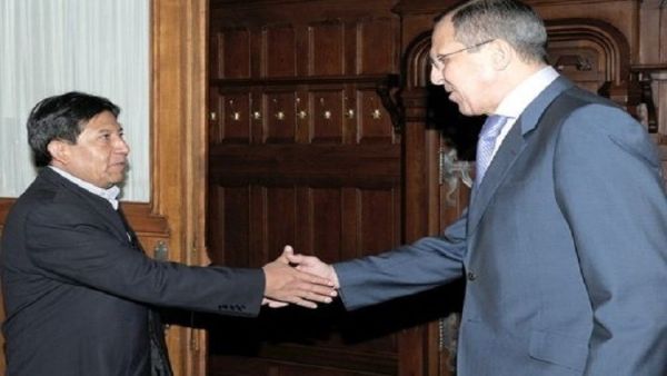 الوزيرين سيرغي لافروف وديفيد تشوكيوانكا / ارشيفية