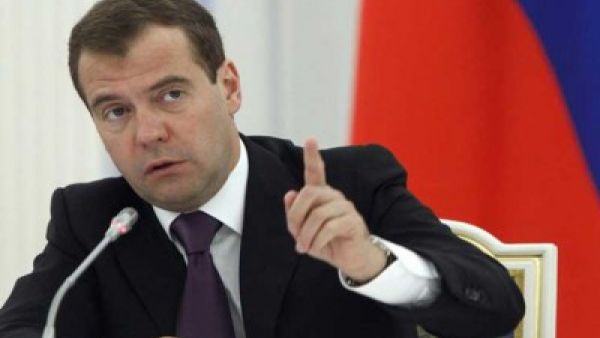 رئيس الوزراء الروسي ديمتري ميدفيديف