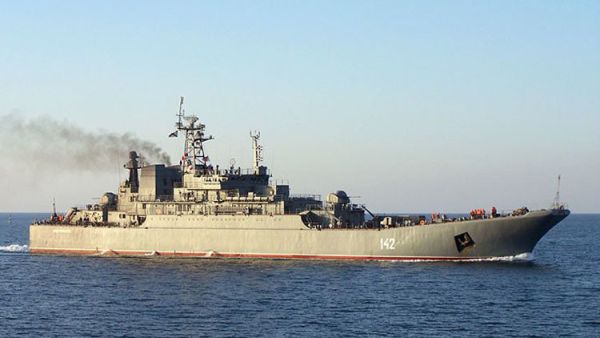 بارجة حربية روسية/ ارشيفية