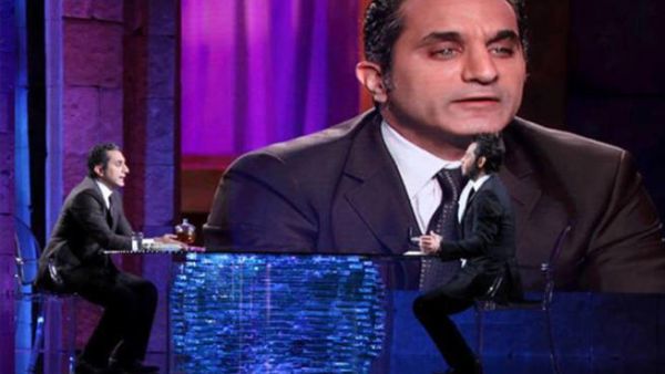 نيشان يلقي التهم وباسم يوسف في التصدي.