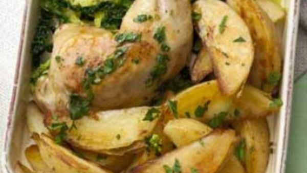 طاجن الدجاج بالبطاطس طاجن الدجاج بالبطاطس