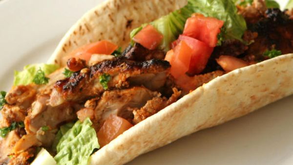 شاورما الدجاج شاورما الدجاج