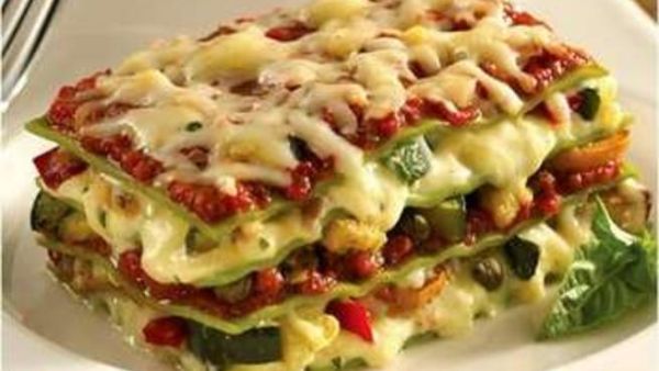 لزانيا بالخضار لزانيا بالخضار