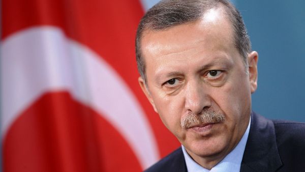 Erdogan linked the resolution of the Syrian crisis with confronting 'terrorism', especially the Daesh group inside Syria. (AFP/File) 