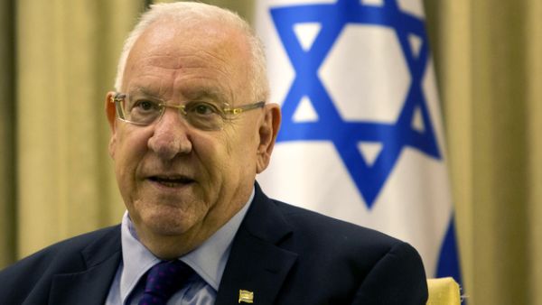 Palestinian and foreign activists rallied against the Israeli President Reuben Rivlin's visit to Hebron Monday to inaugurate a museum in an Israeli settlement. (AFP/File) 