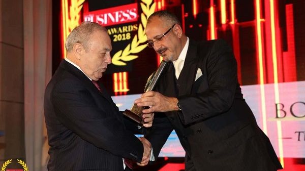 George Haddad, President of Markazia and Iyad Shehadeh, founder of the Jordan Business Awards. 