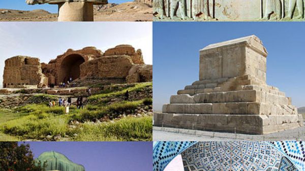 Photos from scenic destinations of Fars province, Iran (Source: Wikimedia) 