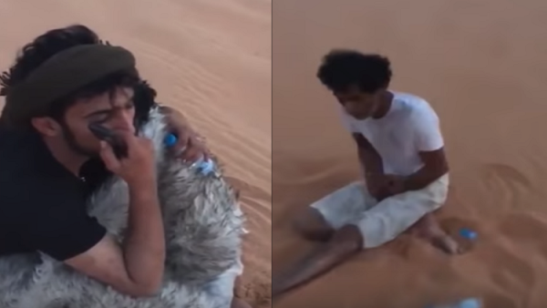 إنقاذ رجل خمسيني من الموت، بعد أن تاه في صحراء الربع الخالي 