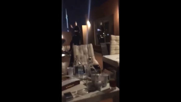 The video has been widely shared after it was uploaded last week (screenshot)