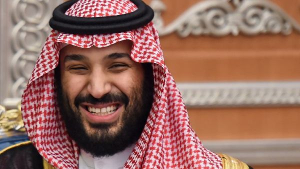 Saudi Crown Prince Mohammed bin Salman is leading the poll for TIME magazine’s person of the year (Fayez Nureldine / AFP)