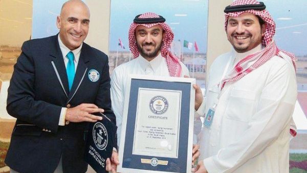 Saudi Arabia’s Camel Festival Named Largest in the World by Guinness Book of Records. (Twitter)