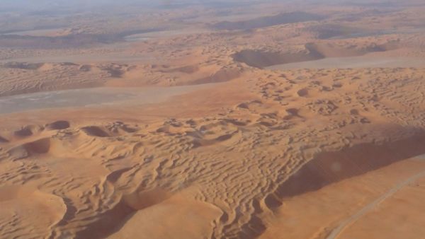 The Empty Quarter in Saudi Arabia where authorities have rescued 3 men. (AFP/ File Photo)