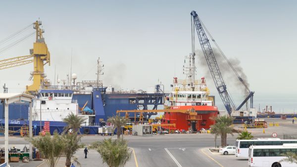 An unmanned boat filled with explosives targeted a petroleum production terminal run by Aramco. (Shutterstock)