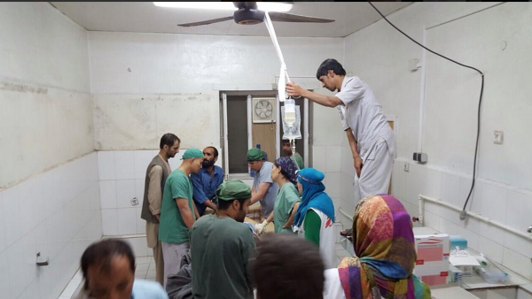 The Saturday bombing of a Doctors Without Borders hospital in the battleground city of Kunduz is sparking serious accusations for the Pentagon. (Twitter)