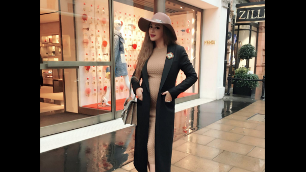 Lebanese superstar Myriam Fares has officially gone on maternity leave. (Facebook)