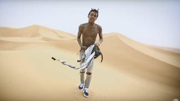 The rapper shot his new video, dedicated to his fans, in Dubai. (YouTube)