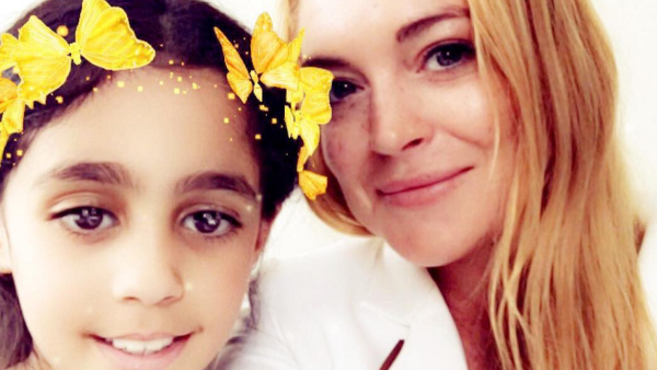 Lindsay Lohan almost lost her finger in a boating accident over the weekend and had to have part of it surgically reattached. (Instagram)