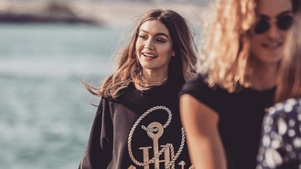 The model talked about her Arab roots while she was promoting her new line for Tommy Hilfiger in Dubai. (Instagram)