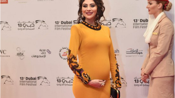 Mariam at the Dubai International Film Festival's opening ceremony last week. (Layalina)