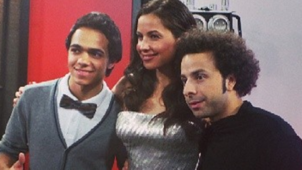 The two finalists pose with Raya Abirached for episode 12, which gave them hopes for victory. (Image: Instagram)