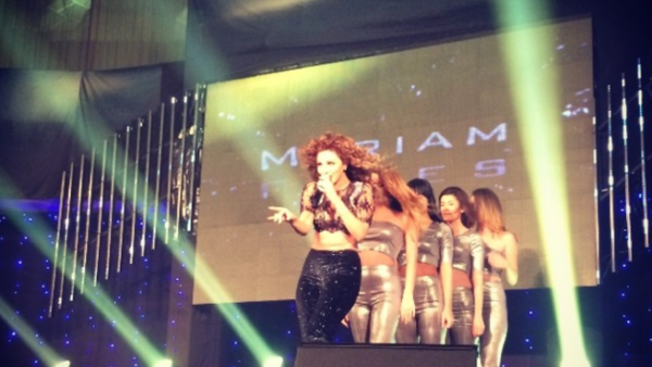 Myriam Fares performing at the OTV awards (Image: Instagram)