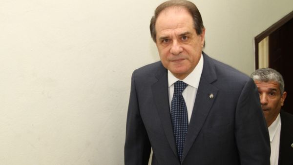 Lebanese Labor Minister Sejaan Azzi. (AFP/File)