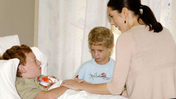 There are rituals regarding sick-visits that stay with us over time, like offering the poorly grapes.