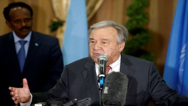 الأمين العام للأمم المتحدة أنطونيو غوتيريش