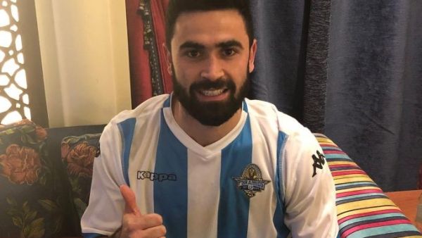 Syrian striker Omar Kharbin Syrian striker Omar Kharbin