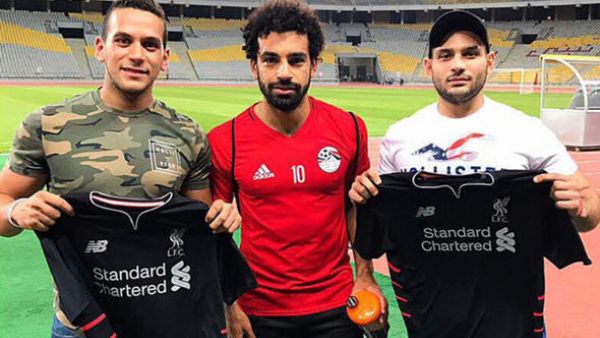 رابطة عشاق ليفربول نشرت الصورة عبر تغريدة على موقع تويتر