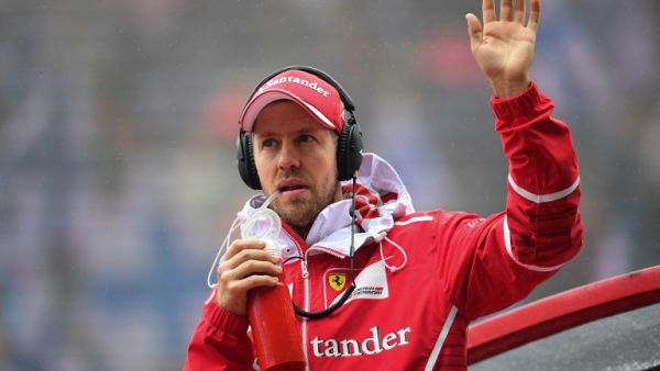 Vettel completed the 57 laps of the 5.4-km track in 1 hour, 33 minutes, 53 seconds, for his third win in Bahrain
