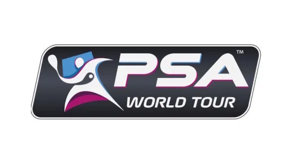 The Professional Squash Association (PSA) World Tour logo