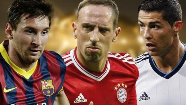 الثلاثي المتنافس على جائزة الكرة الذهبية لأفضل لاعب في العالم