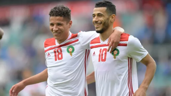  Estonia were no match for Herve Renard's Morocco on Saturday, as the African side eased to a 3-1 win ahead of their World Cup campaign. (Photo: @EnMaroc)