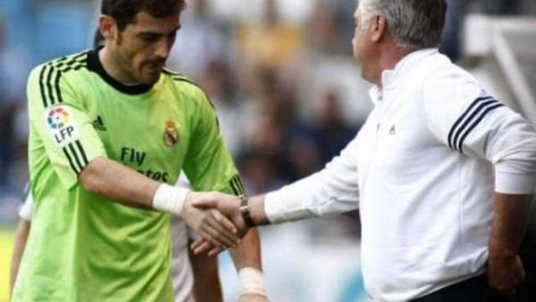 صورة أرشيفية لأنشيلوتي وكاسياس