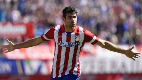 دييغو كوشتا حينما كان لاعباً في صفوف أتلتيكو مدريد