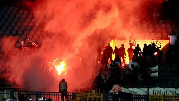 In February 2012, Egypt effected a ban on football audiences after a controversial riot killed 72 Al-Ahly fans in Port Said Stadium.