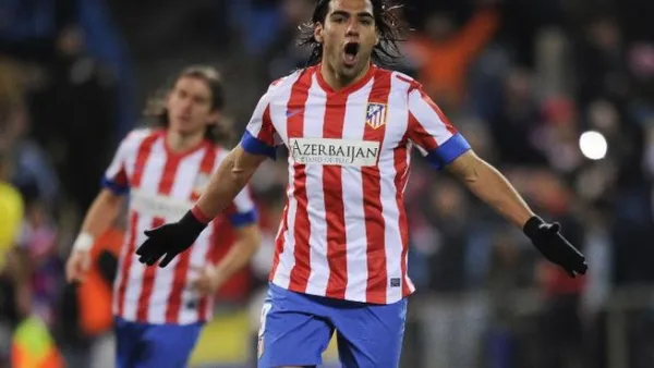 صورة أرشيفية لفالكاو حينما كان لاعباً في صفوف أتلتيكو مدريد