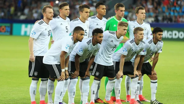 منتخب ألمانيا الذي خاض المباراة