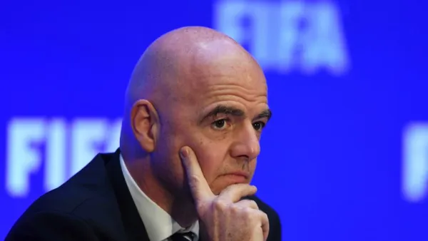 Infantino said an expanded tournament would see Asia's allocation rise to 8.5 places from 4.5.
