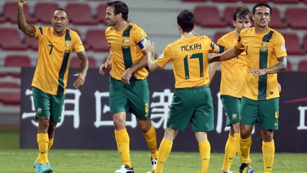 لاعبو منتخب استراليا