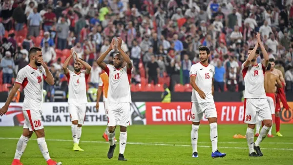 النشامى يحتفلون بالتأهل
