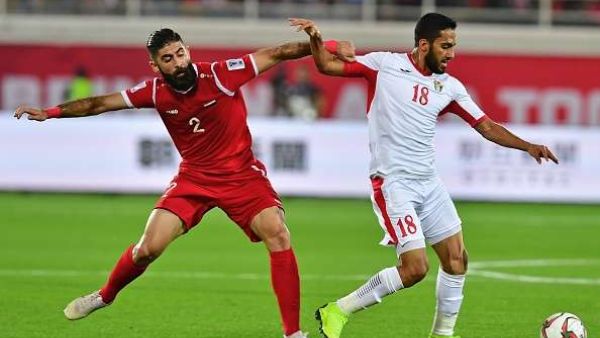 سوريا تتغلب على الأردن