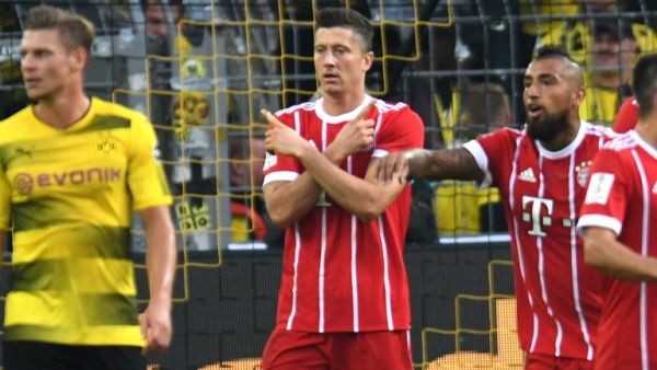 من مواجهة الفريقين في كأس السوبر الألماني مطلع الموسم