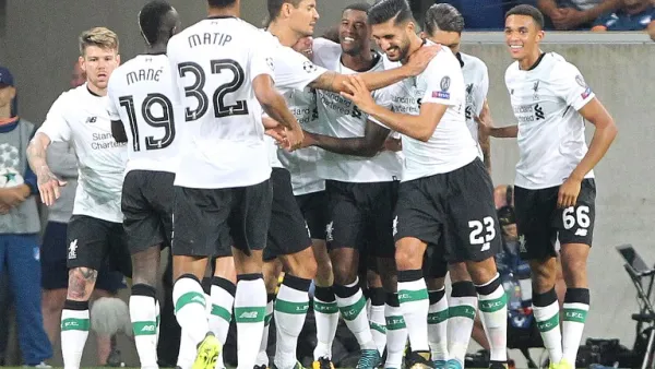 ليفربول يقترب من بلوغ مرحلة مجموعات دوري أبطال أوروبا