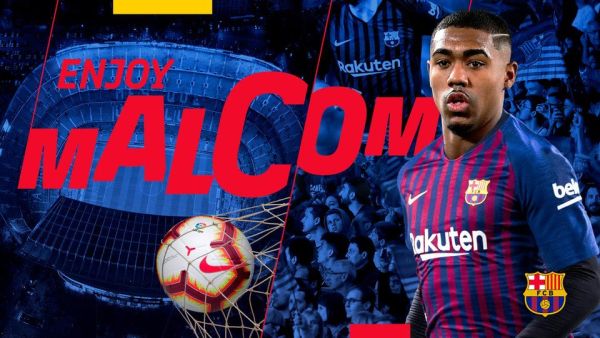 مالكوم ينتقل لبرشلونة في اللحظة الأخيرة